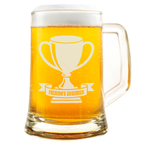 Personalisierter Bierkrug Pokal Siegerbier Geschenk Männer Spaß Bier Humor Personalisiert