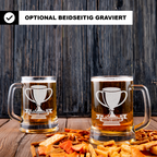 Personalisierter Bierkrug Pokal Siegerbier Geschenk Männer Spaß Bier Humor Personalisiert
