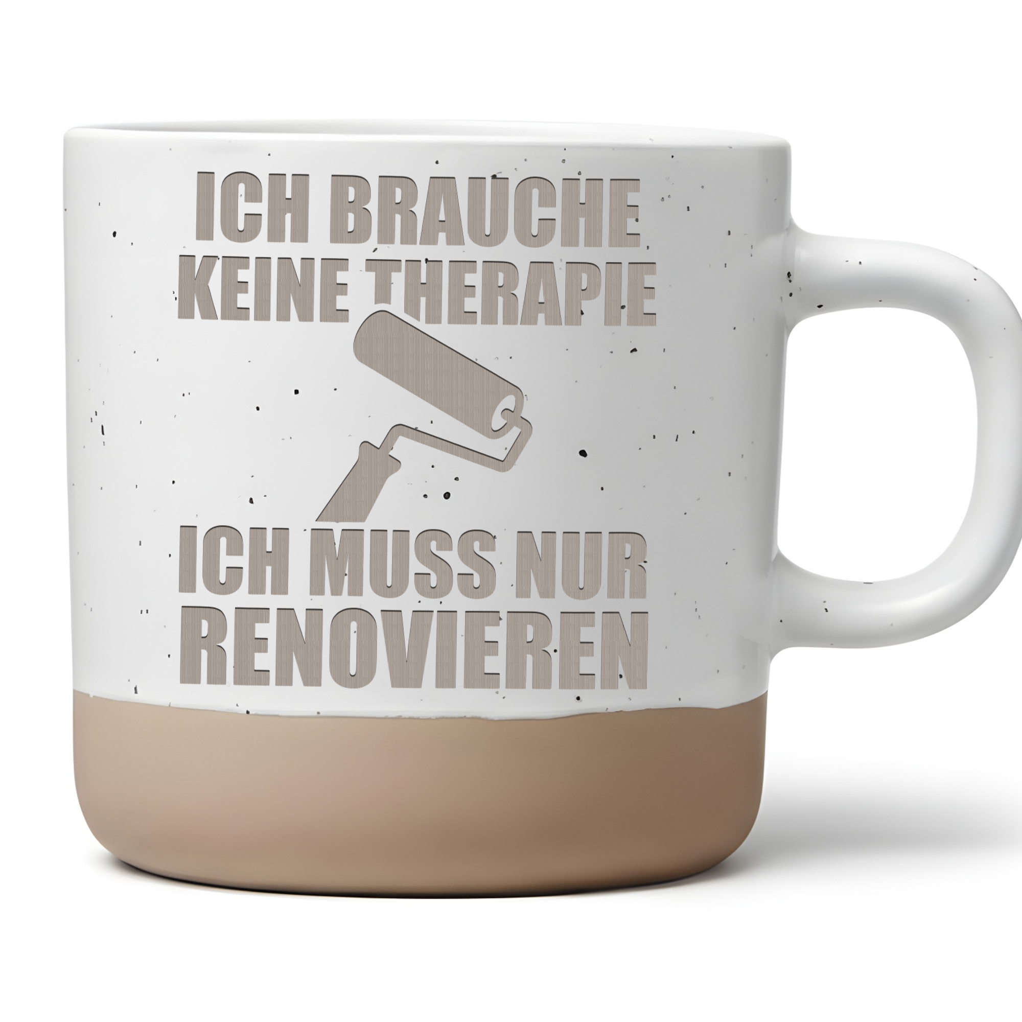 Tasse Ich brauche keine Therapie ich muss nur renovieren Geschenk Male – Bild 1