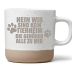 Tasse Nein wir sind kein Tierheim Geschenk Tierliebhaber Becher Kaffee – Bild 1