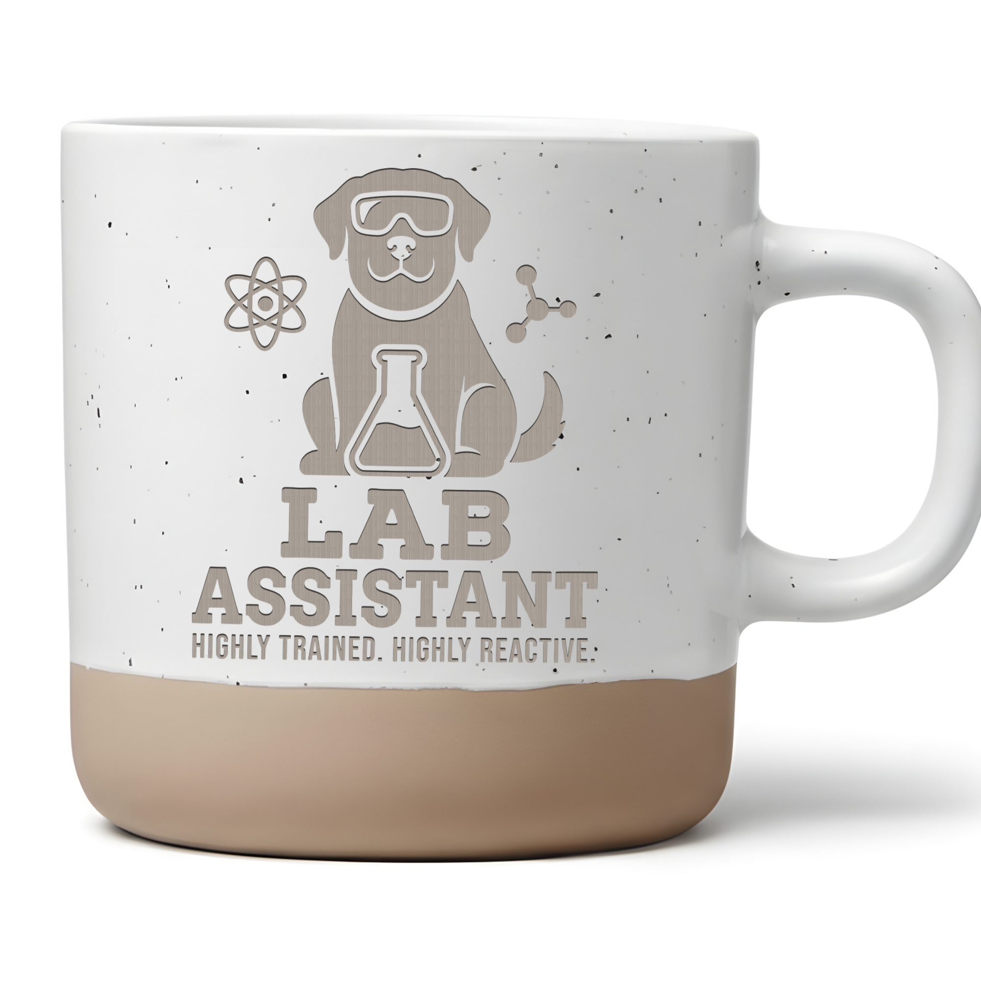 Tasse Lab Assistant Labrador Geschenk Chemiker Becher Kaffeetasse Labo – Bild 1