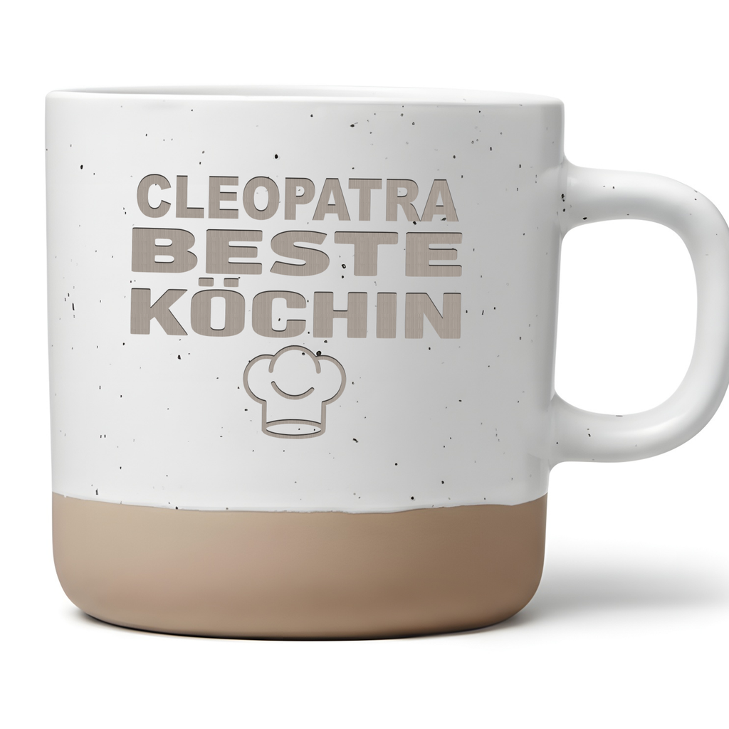 Personalisierte Koch Tasse – Geschenk für Köchinnen, Beste Köchin Motiv mit Wunschname, perfektes Geschenk für Küche & Hobbyköchinnen