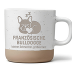 Tasse Französische Bulldogge Geschenk Frenchie Becher Kaffeetasse Hund – Bild 1