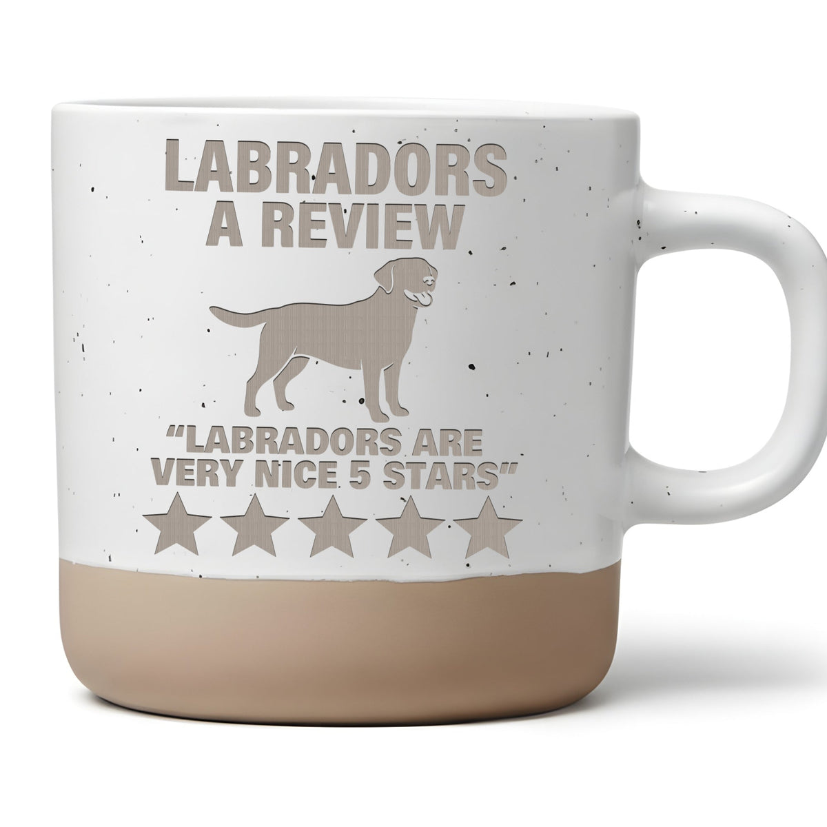 Tasse Labrador Review 5 Stars Geschenk Becher Kaffeetasse Labrador Bes – Bild 1