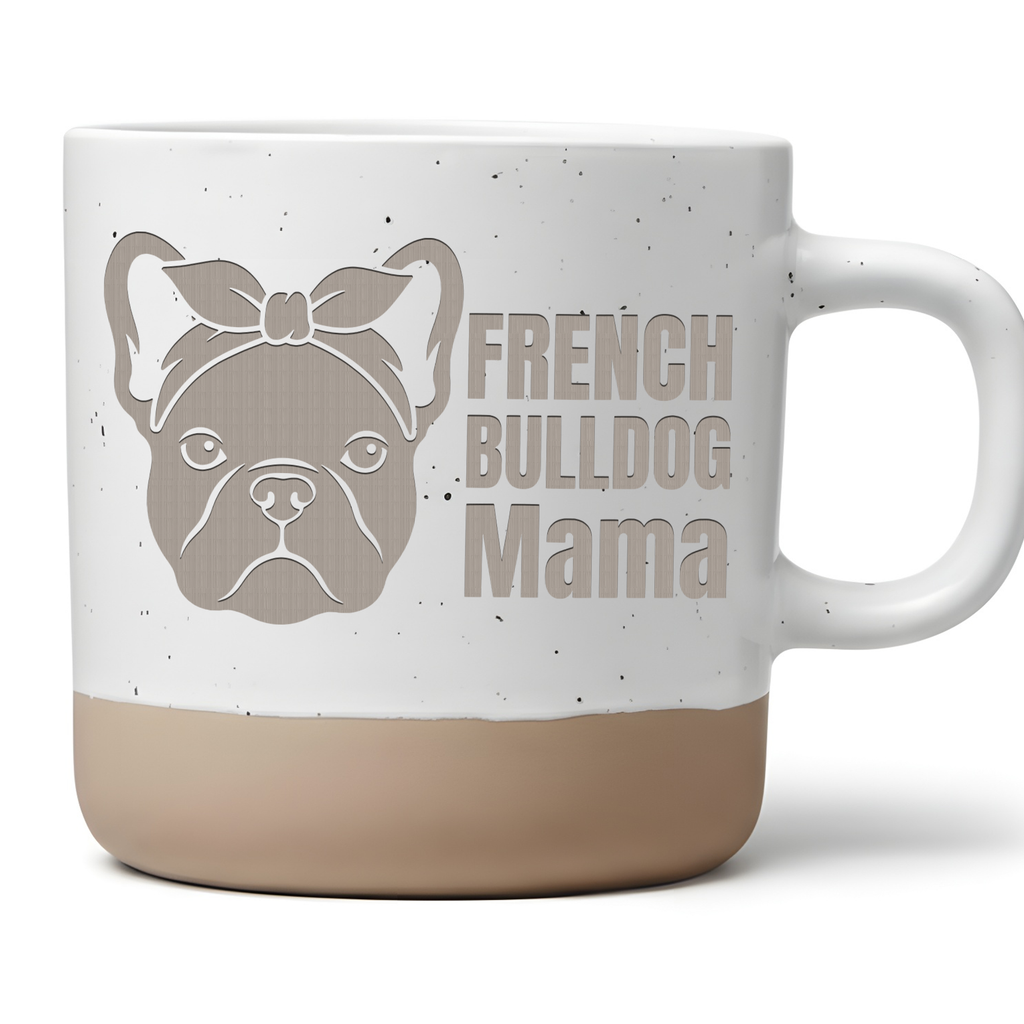 Tasse French Bulldog Mama Geschenk Französische Bulldogge Becher Kaffe – Bild 1