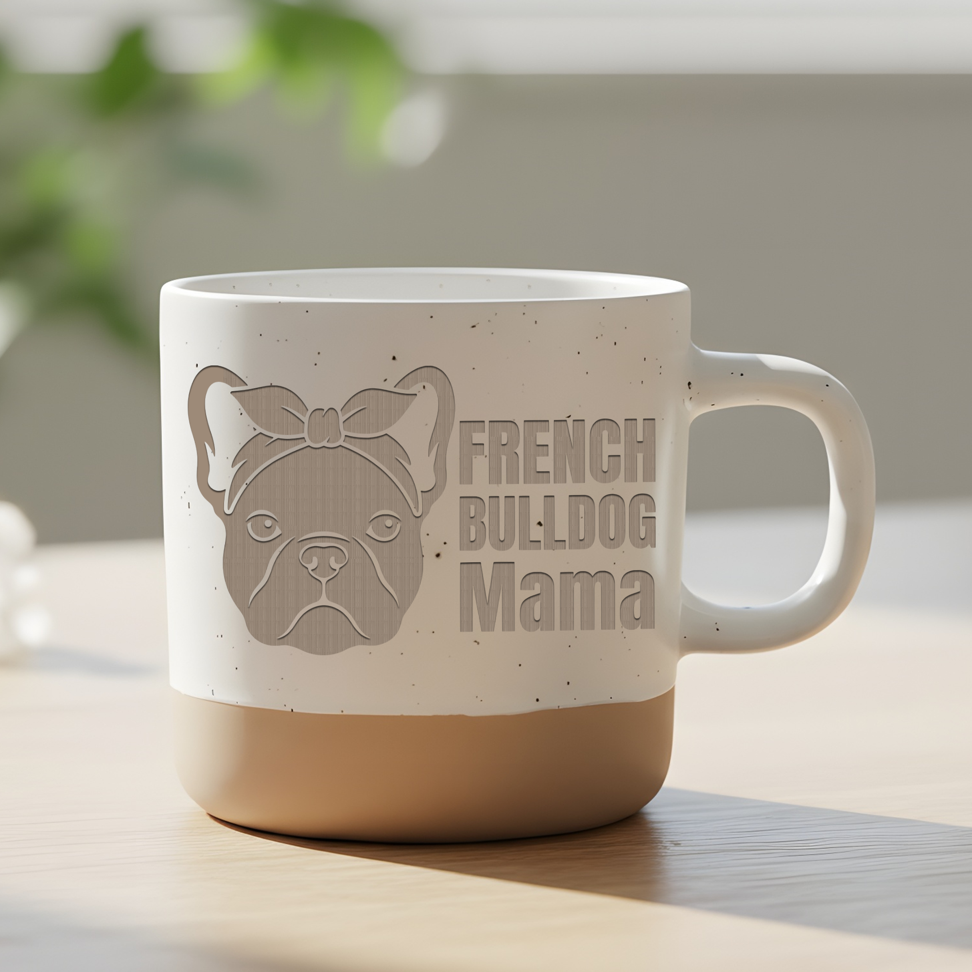 Tasse French Bulldog Mama Geschenk Französische Bulldogge Becher Kaffe – Bild 6