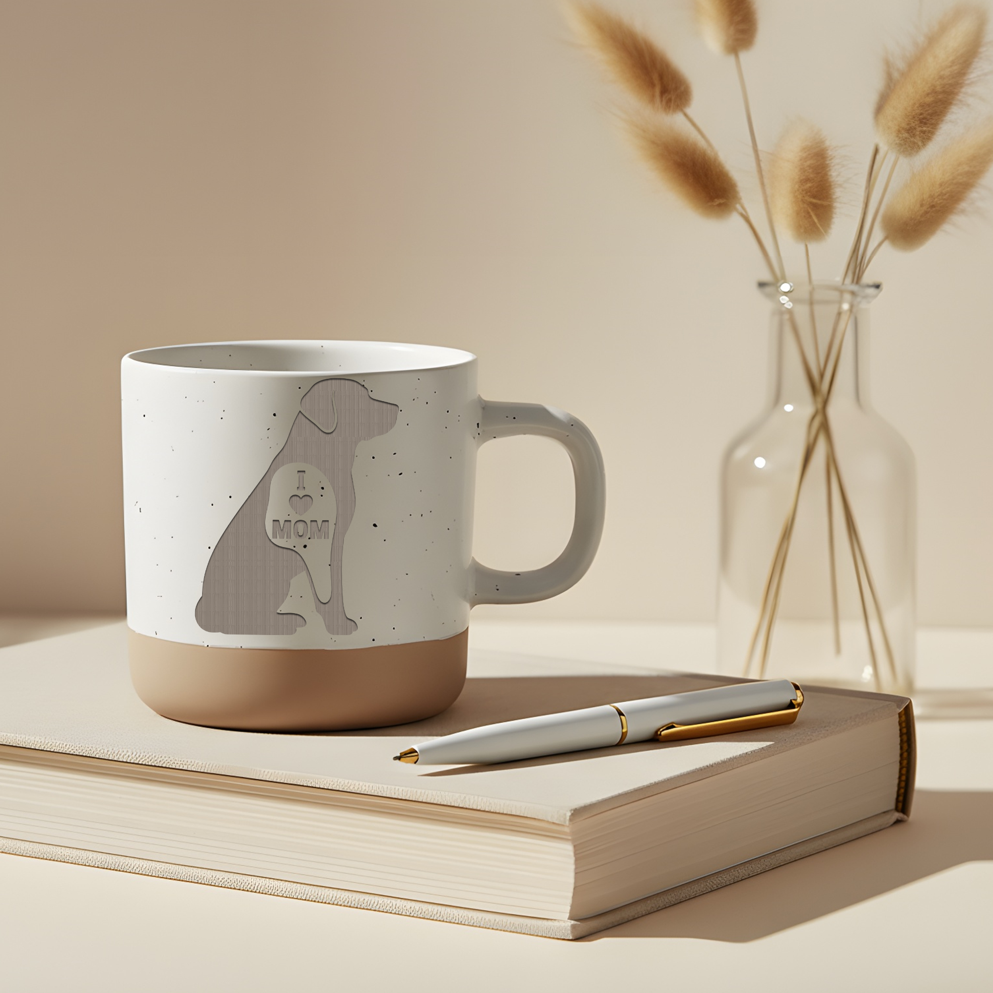 Tasse Labrador I Love Mom Geschenk Hundemama Becher Kaffeetasse Labrad – Bild 5