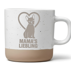 Tasse Mamas Liebling Geschenk Französische Bulldogge Becher Kaffeetass – Bild 1