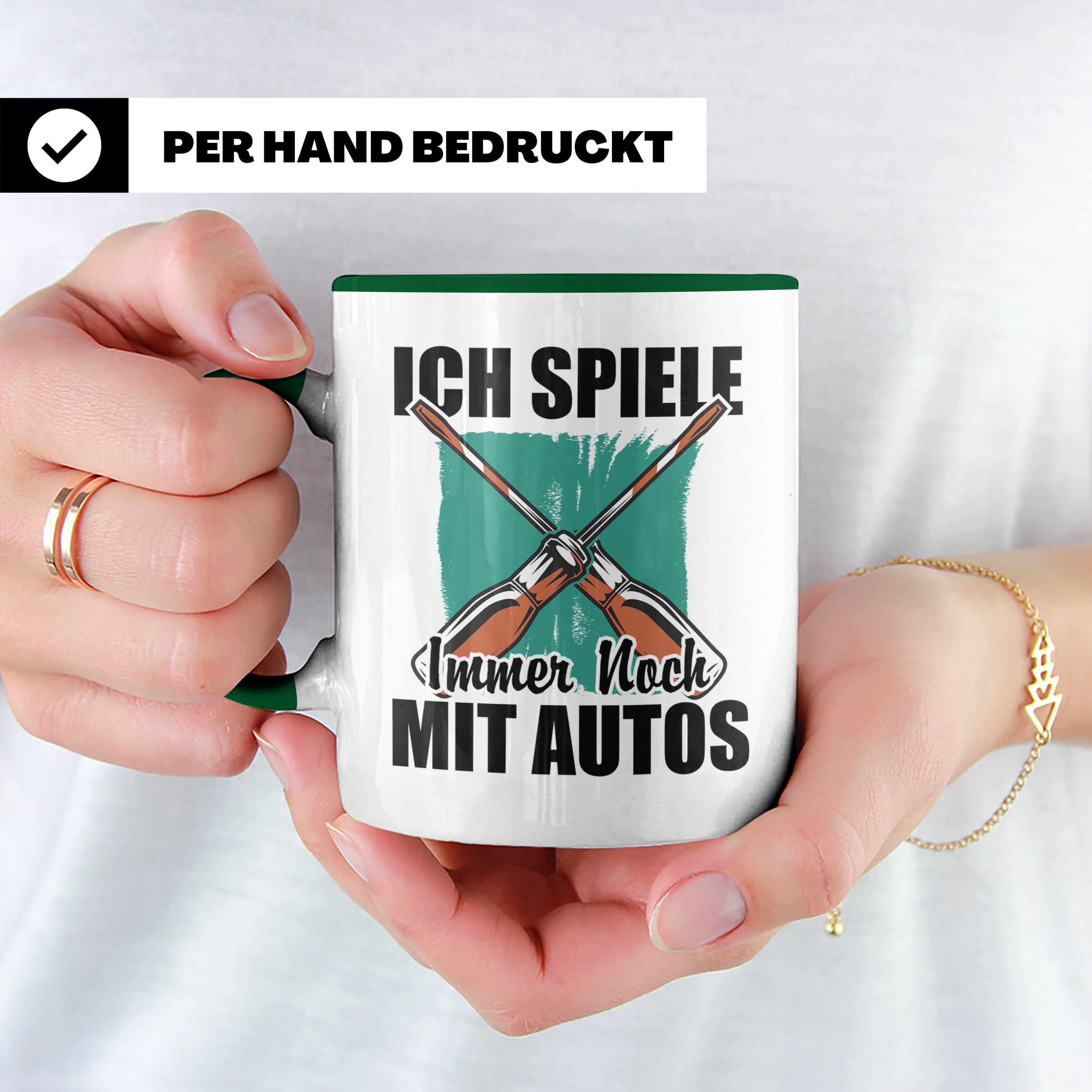 Handwerker Werkzeug | Schraubendreher Motiv - Heimwerker Geschenkidee | Bauarbeiter Baustelle
