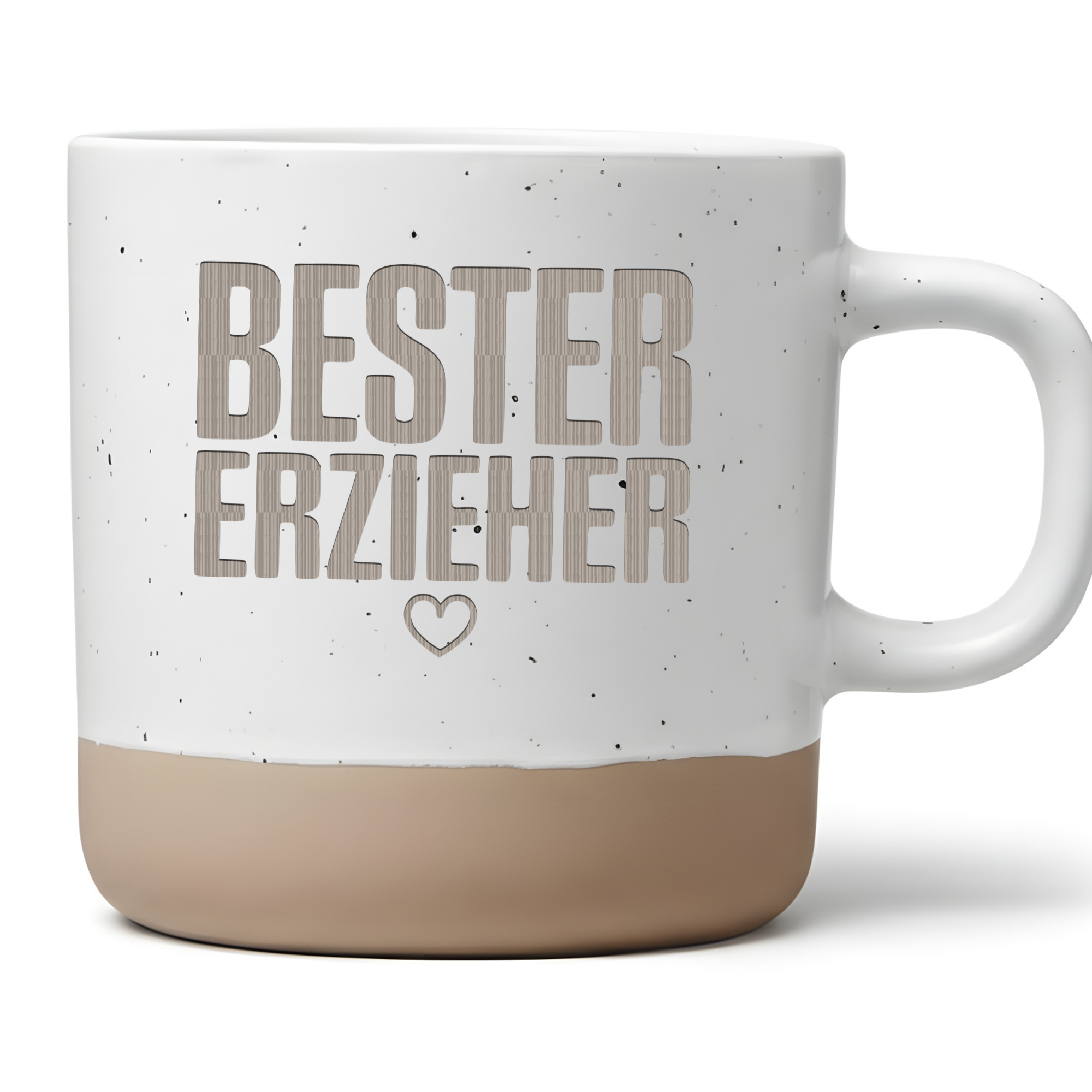 Personalisierte Erzieher Tasse – Geschenk für den Besten Erzieher mit Herz Motiv, ideales Dankeschön für Kita & Kindergarten
