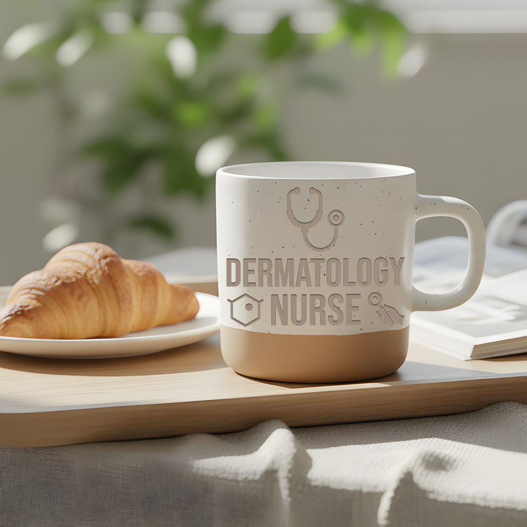 Tasse Dermatology Nurse Geschenk Kaffeetasse Dermatologie Krankenschwe – Bild 4