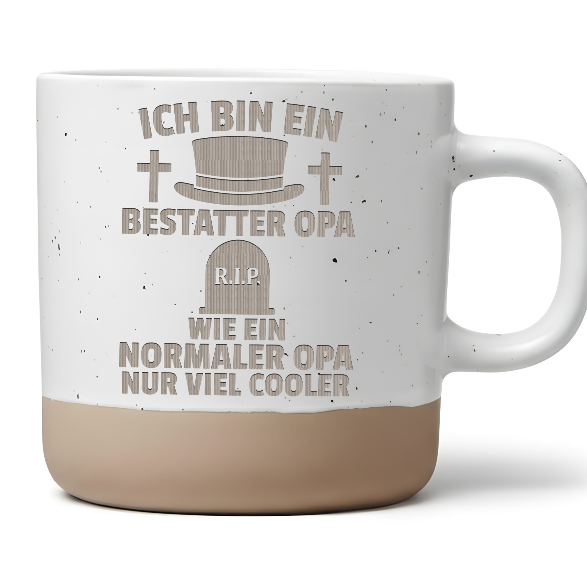 Tasse Bestatter Opa Lustiges Geschenk Großvater Bestattungsinstitut Ka – Bild 1