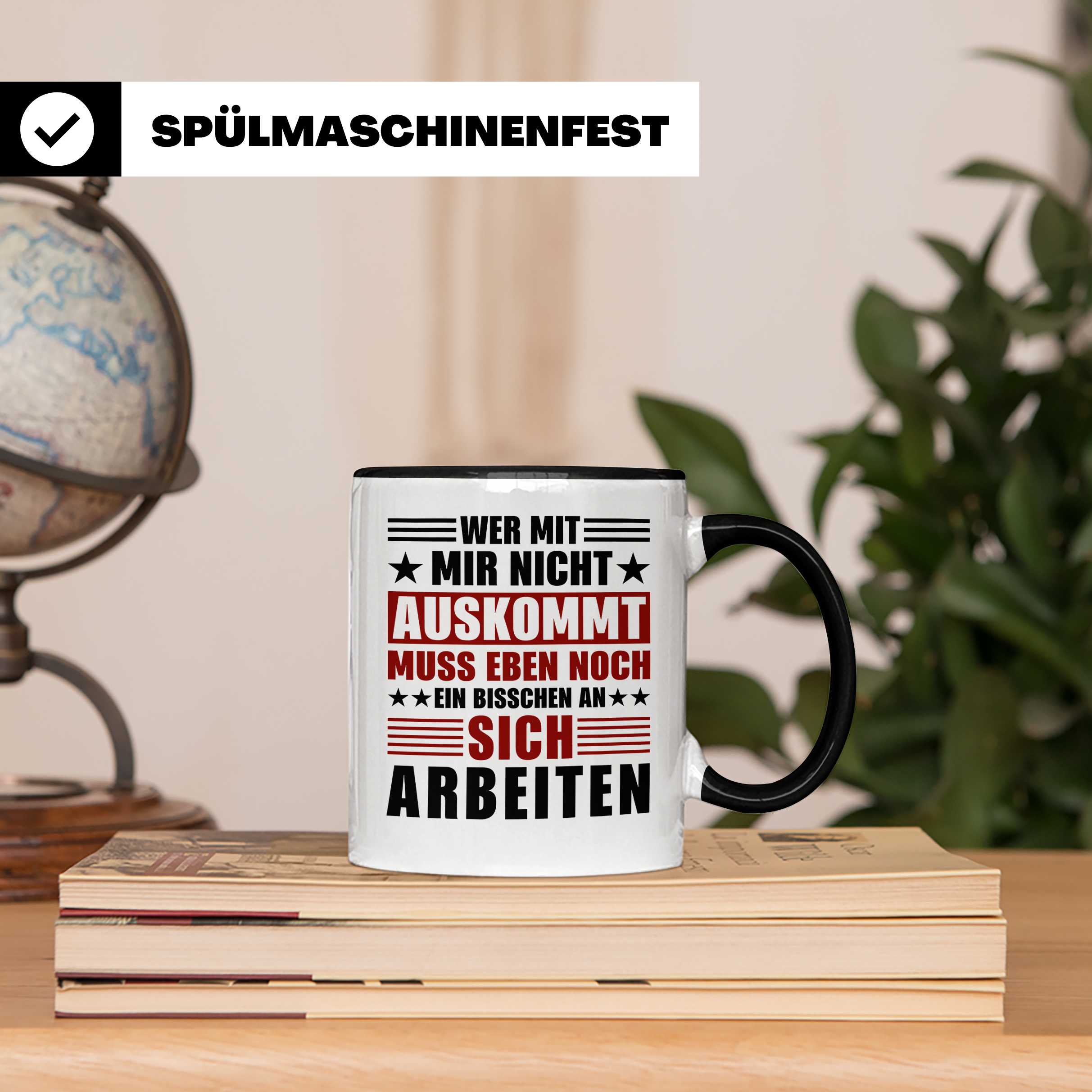 Auskunft Muss Eben Noch Sich Besorgen Tasse | BWL Studenten Spruch Ironie Geschenkidee | Uni Humor Tasse für Streber - Nerds | Exmatrikulati