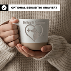 Tasse Ein Herz für Vierbeiner Tierarzt Geschenk Kaffeetasse TFA Tierme – Bild 2