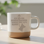 Tasse Hundetrainer Warum Weil ichs kann Geschenk Kaffeetasse Hundeschu – Bild 6