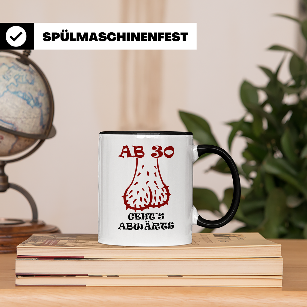 AB 30 Mallorca Junggesellenabschied | Ballermann Party | Männertrip Tasse | Saufurlaub Geschenkidee für angehende Ehemann, Kegeltour Teilneh