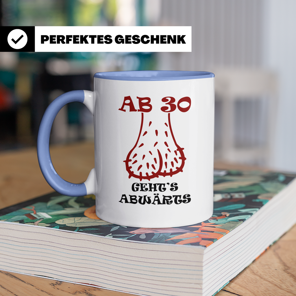AB 30 Mallorca Junggesellenabschied | Ballermann Party | Männertrip Tasse | Saufurlaub Geschenkidee für angehende Ehemann, Kegeltour Teilneh