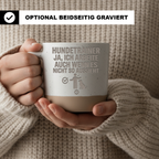 Tasse Hundetrainer Ja Ich arbeite Geschenk Kaffeetasse Hundeschule Bec – Bild 2