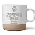 Tasse 18 Geburtstag Film Endlich 18 Geschenk Kaffeetasse Volljährigkei – Bild 1