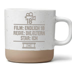 Tasse 18 Geburtstag Film Endlich 18 Geschenk Kaffeetasse Volljährigkei – Bild 1