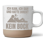 Tasse Ich kam ich sah Kein Bock Geschenk Kaffeetasse Lustig Becher Mor – Bild 1