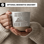Tasse Ich kam ich sah Kein Bock Geschenk Kaffeetasse Lustig Becher Mor – Bild 2
