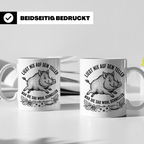 Jäger Tasse Wildschwein Spruch Liegt nix auf dem Teller... G – Weiß [farbe:weiß]