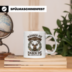 Jäger Tasse mit Spruch Männer die Jäger sind haben die schön – Weiß [farbe:weiß]