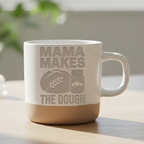 Tasse Mama Makes The Dough Geschenk Kaffeetasse Muttertag Becher Sauer – Bild 6