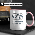 Pinguin Abschiedsgeschenk Tasse - Schade, dass du gehst - Mitarbeiter Kollegen Jobwechsel Geschenkidee für Pinguin Liebhaber