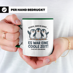 Pinguin Abschiedsgeschenk Tasse - Schade, dass du gehst - Mitarbeiter Kollegen Jobwechsel Geschenkidee für Pinguin Liebhaber