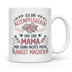Altenpflegerin Mama Tasse mit Spruch | Geschenk für Mutter i – Weiß [farbe:weiß]