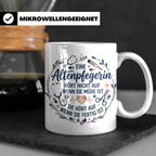 Altenpflegerin Tasse mit Spruch | Geschenk für Pflegefachkra – Weiß [farbe:weiß]