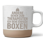 Tasse Boxen Ich Gehe Einfach Boxen Geschenk Kaffeetasse Kampfsport Bec – Bild 1