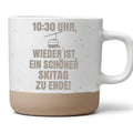 Skifahren Tasse 10:30 Uhr Schöner Skitag Zu Ende Becher Après Ski Gesc – Bild 1