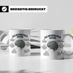 Informatiker Tasse 'Das Informatiker Gehirn' lustiger Kaffee – Weiß [farbe:weiß]