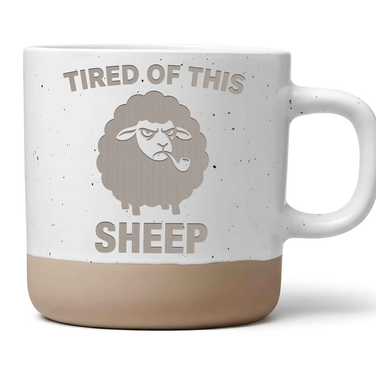 Schaf Tasse Tired Of This Sheep Becher Geschenk Lustige Tasse Büro Kaf – Bild 1