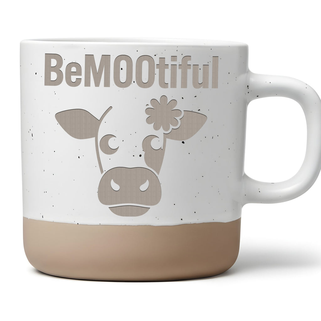 Kuh Tasse BeMOOtiful Becher Geschenk Kuhliebhaber Süße Tasse Damen Kaf – Bild 1