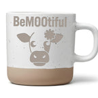 Kuh Tasse BeMOOtiful Becher Geschenk Kuhliebhaber Süße Tasse Damen Kaf – Bild 1
