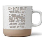 Leopard Gecko Tasse Ich Mag Halt Einfach Becher Geschenk Reptilien Ter – Bild 1
