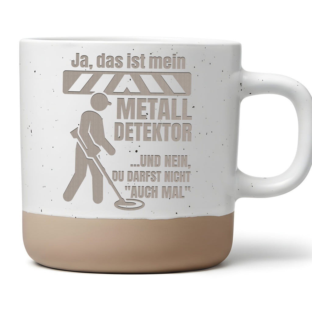 Sondeln Tasse Ja Das Ist Mein Metalldetektor Becher Geschenk Sondengän – Bild 1