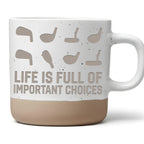 Golf Tasse Life Is Full Of Important Choices Becher Geschenk Golfer Go – Bild 1