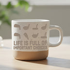 Golf Tasse Life Is Full Of Important Choices Becher Geschenk Golfer Go – Bild 6