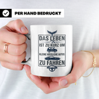 Auto Spruch Tasse Das Leben ist zu kurz für hässliche Autos  – Weiß [farbe:weiß]