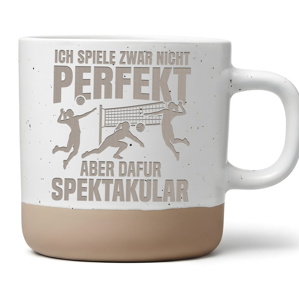Volleyball Tasse Spektakulär Becher Geschenk Volleyballspieler Becher  – Bild 1