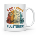 Aquarium Flüsterer Tasse für Aquarianer, Zierfische & Aquasc – Weiß [farbe:weiß]