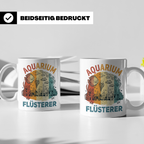 Aquarium Flüsterer Tasse für Aquarianer, Zierfische & Aquasc – Weiß [farbe:weiß]