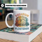 Aquarium Flüsterer Tasse für Aquarianer, Zierfische & Aquasc – Weiß [farbe:weiß]