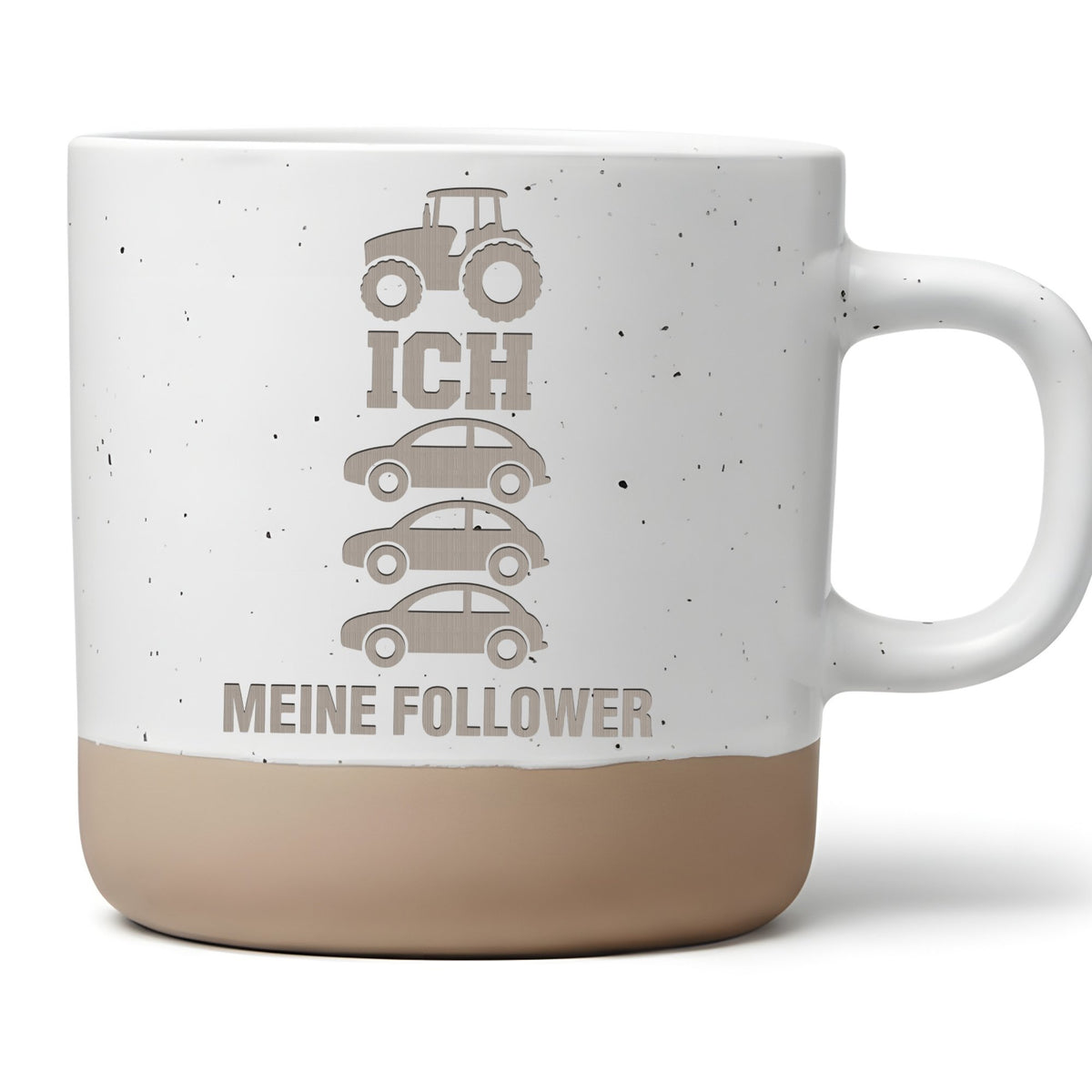 Traktor Tasse Ich Meine Follower Becher Geschenk Landwirt Trecker Tass – Bild 1