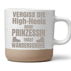 Wandern Tasse Prinzessin Wanderschuhe Becher Geschenk Wanderin Wandert – Bild 1